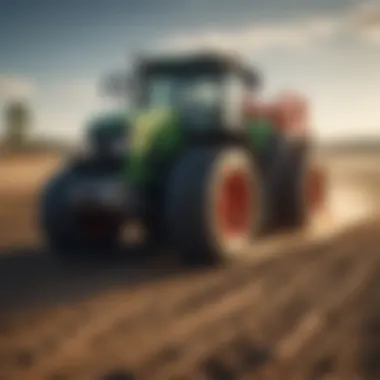 Ripper Bedder showcased in an eco-friendly farming environment Ripper Bedder in a sustainable farming setting