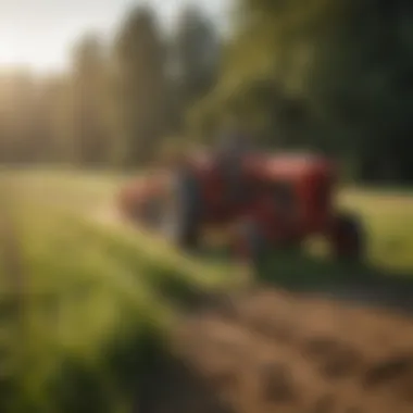 Tedders in action during haymaking, demonstrating their efficiency in the field.