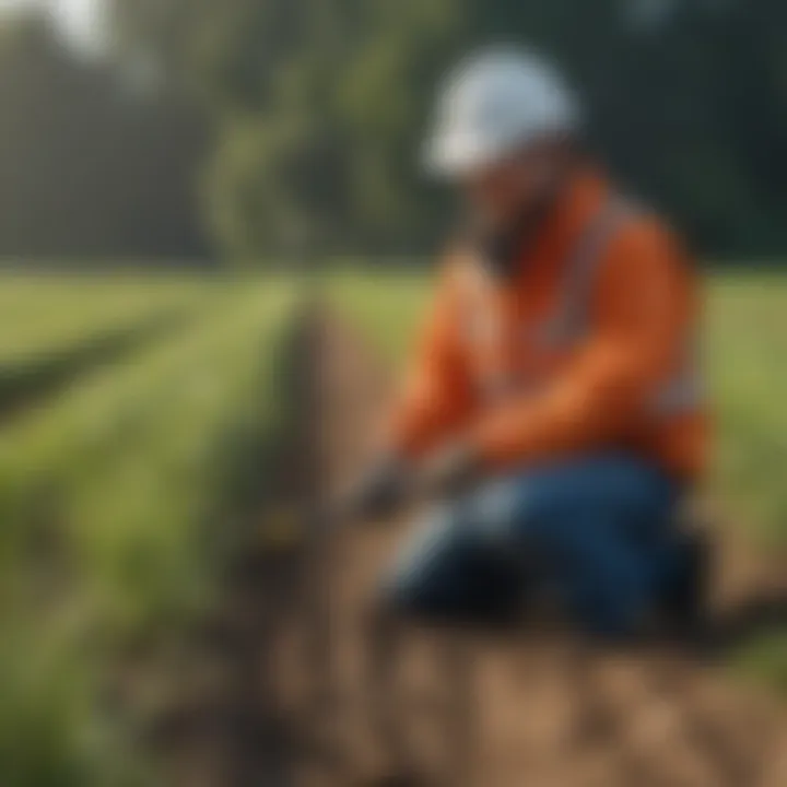 Infographic outlining safety precautions for herbicide use