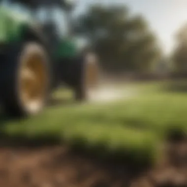 Fertilizing Bermudagrass Fertilizer application on Bermudagrass