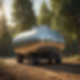 Innovative design of Wright Stander fuel tank showcasing durability