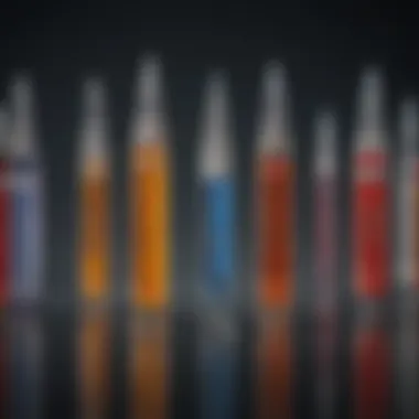 Syringes Tailored for Veterinary Applications An assortment of syringes used in veterinary practices