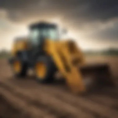 Versatility of Volvo Mini Wheel Loader in Agriculture Volvo Mini Wheel Loader operating in a field