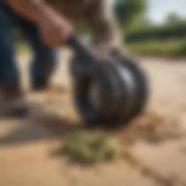 Applying Weed Killer on Sand Burrs Weed killer application on sand burrs