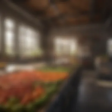 Community Kitchen Resources A vibrant community kitchen filled with fresh produce