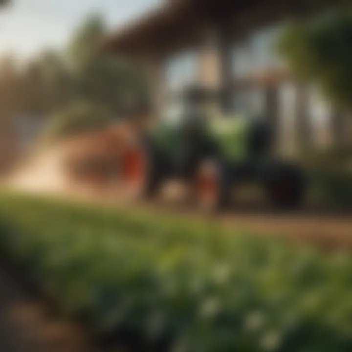Application of zero turn air conditioners in an agricultural setting